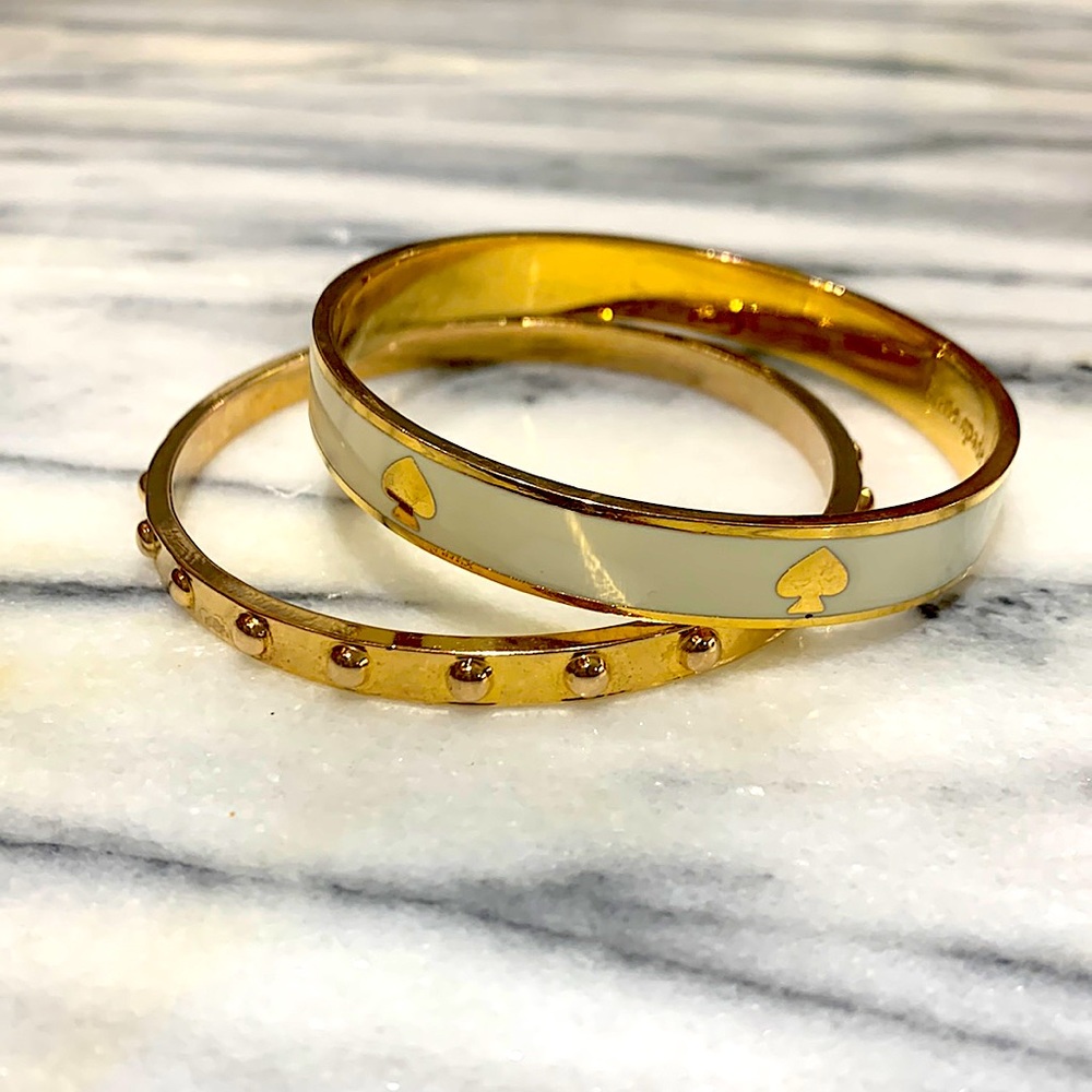 Kate Spade Set Of 2 Bangle Bracelets - image 1